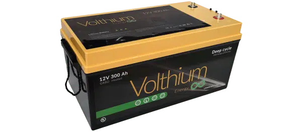 Batterie Volthium 12V 300Ah Autochauffante
