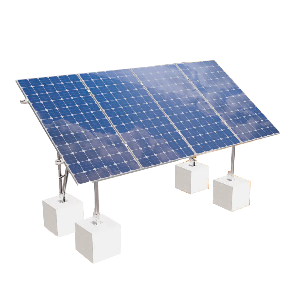 Système de support au sol Terra G4 - 4 Panneaux solaires