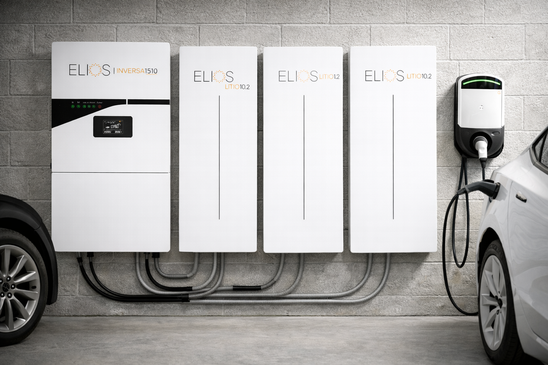 Système Onduleur 10KW & Batterie Lithium 30KWh Helios