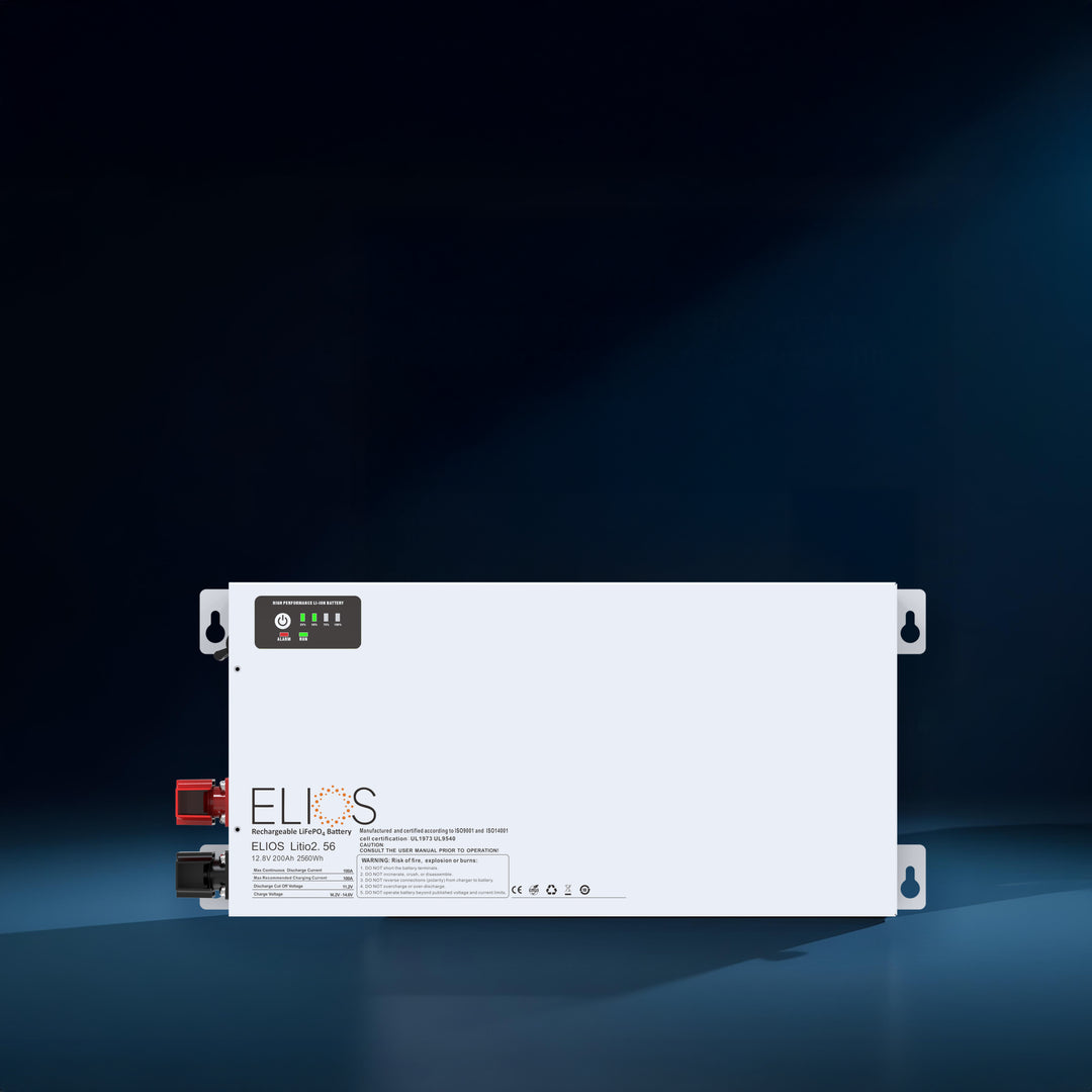 Batterie LiFePO4 12V 100Ah Slim Bluetooth Elios | Pro-Charge