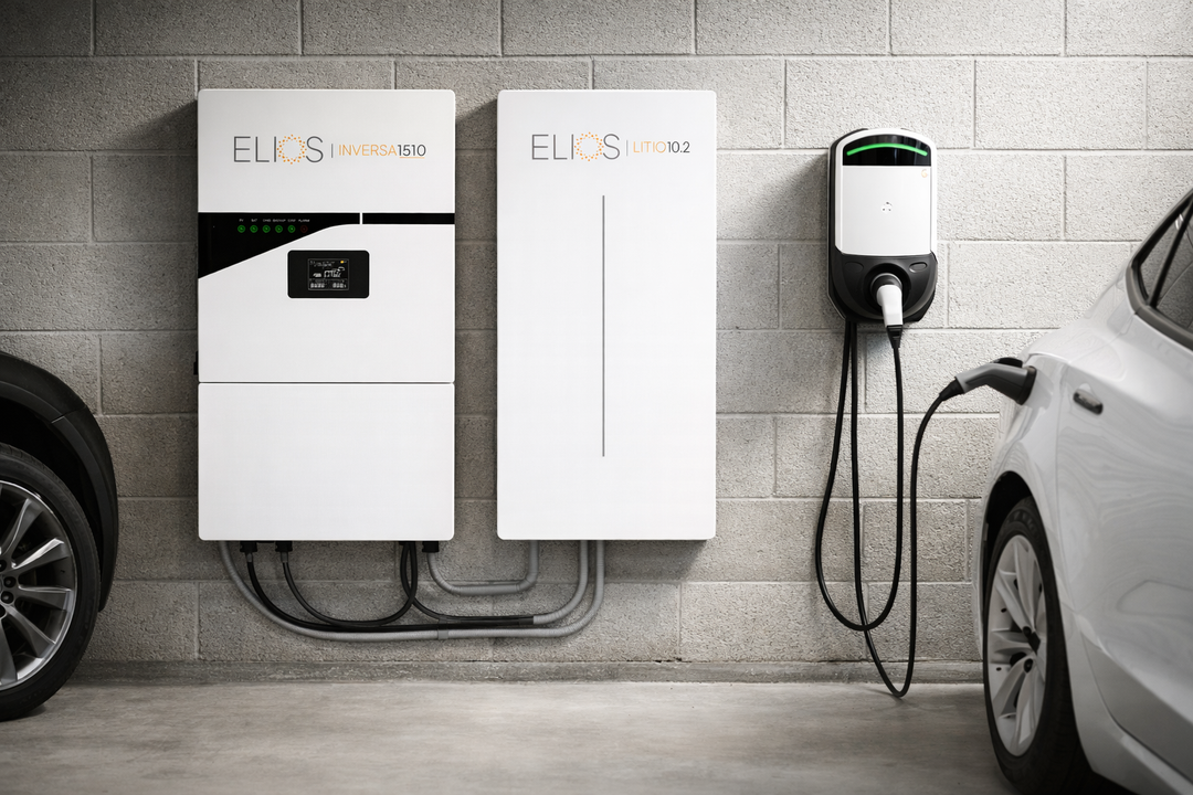 Système Onduleur 10KW & Batterie Lithium 10KWh Helios (Meilleur vendeur)