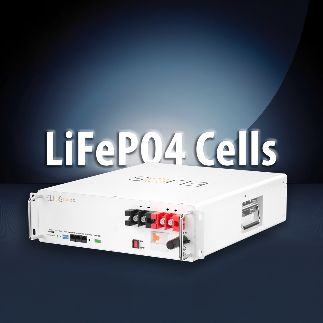 Batterie Lithium Elios Litio 5.12 – 51.2V 100Ah | Pro-Charge