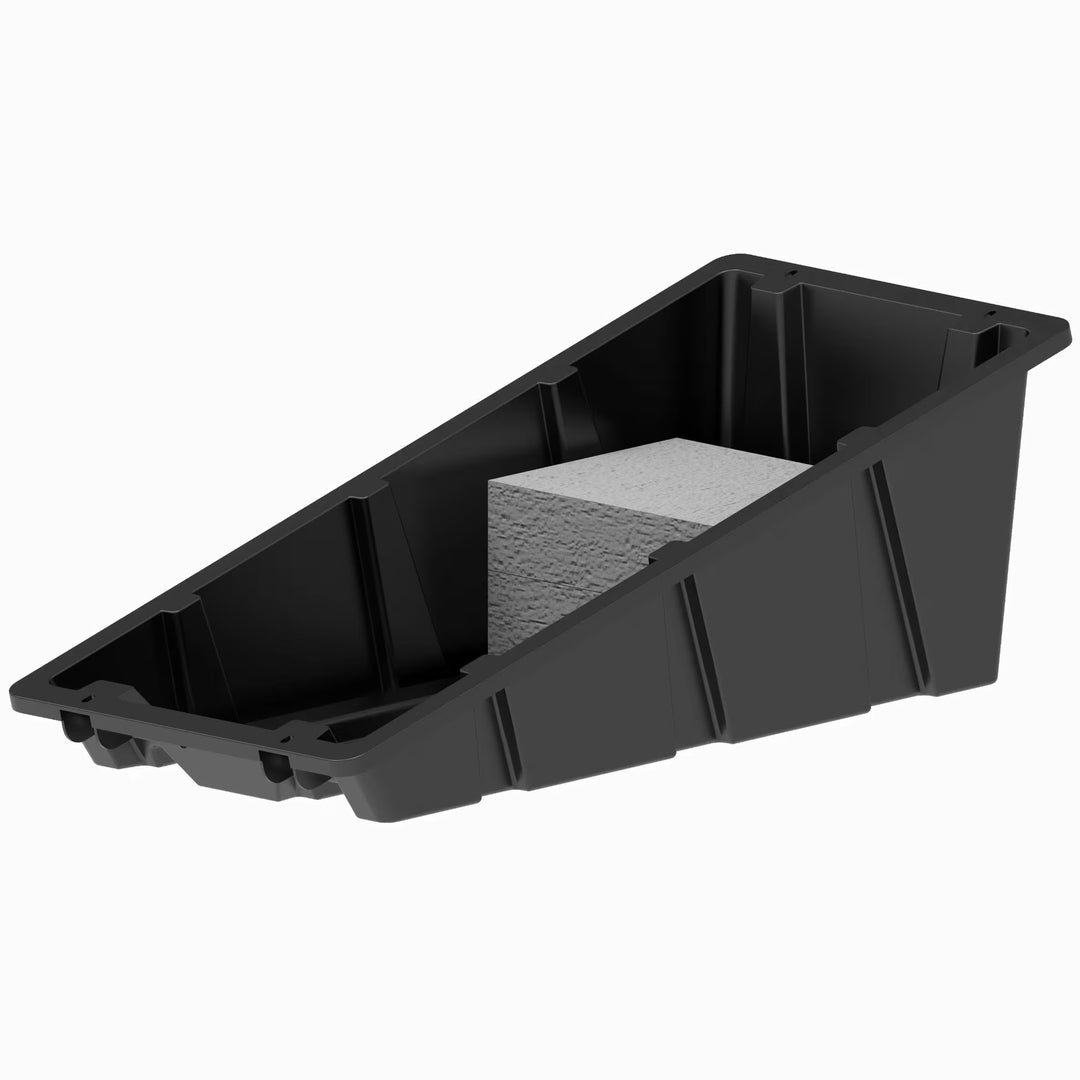 Kit de supports lestés Tectum 1134 pour panneau solaire — Toit plat