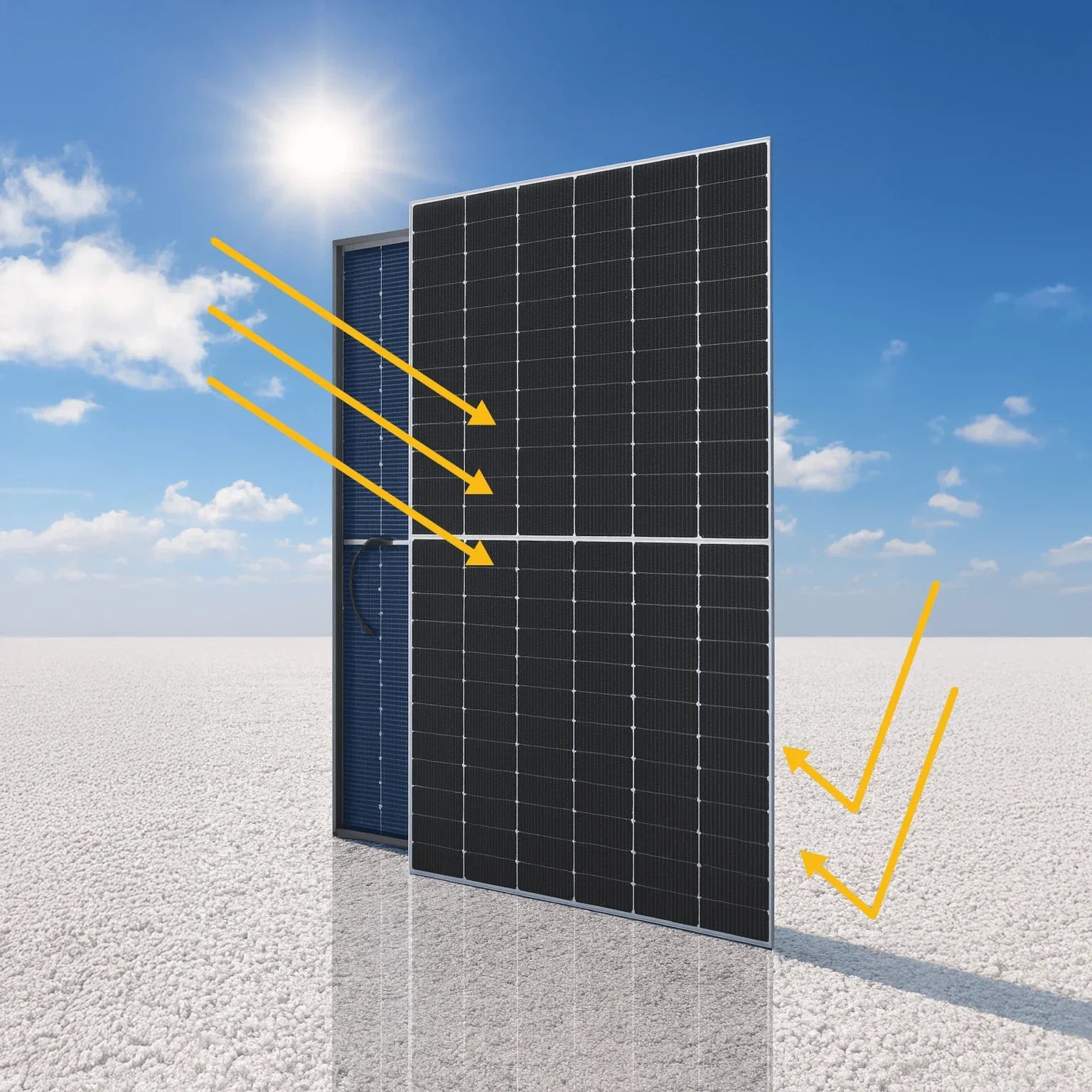 ☆　u.a☆様 ｜Biocell　サンプロ 600W Bifacial Solar Panel | Elios Voltaic 600HC-BF TOPCon – Procharge