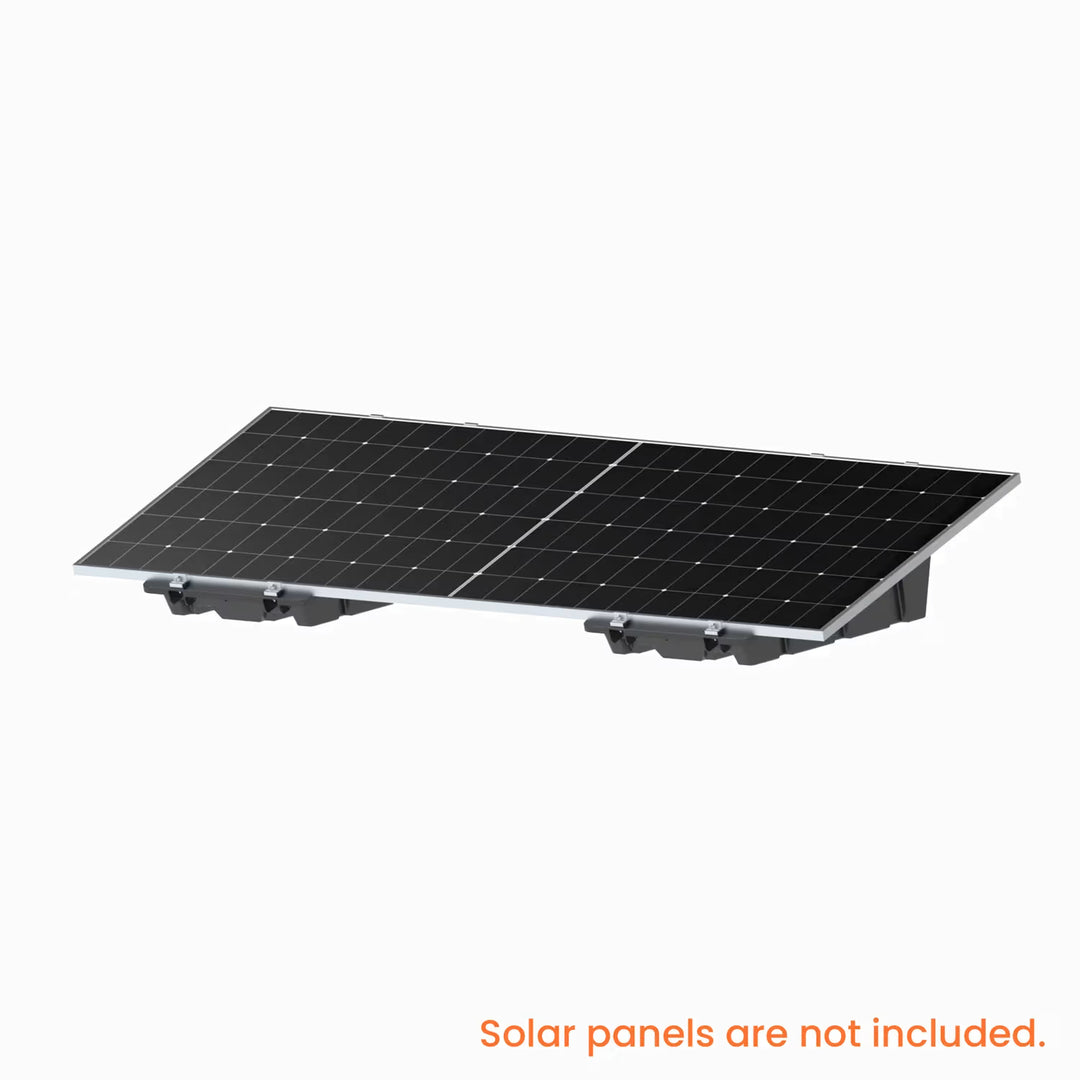 Kit de supports lestés Tectum 1134 pour panneau solaire — Toit plat