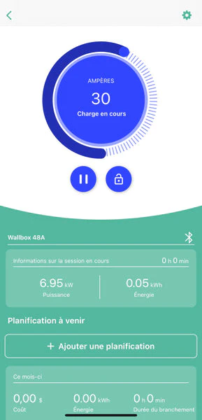 Borne de recharge WALLBOX 40 (La plus adaptable)